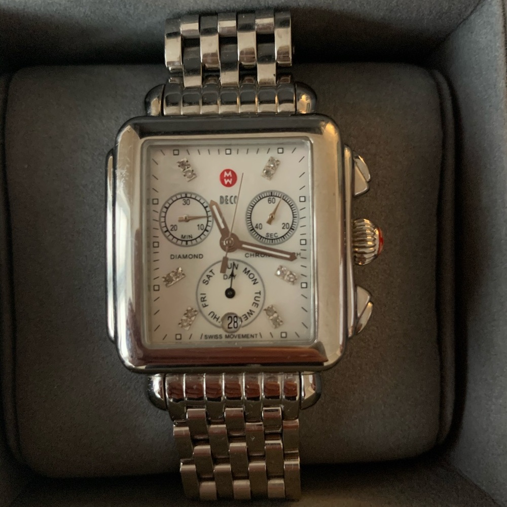 Michele Women's Deco Day Diamond Watch
